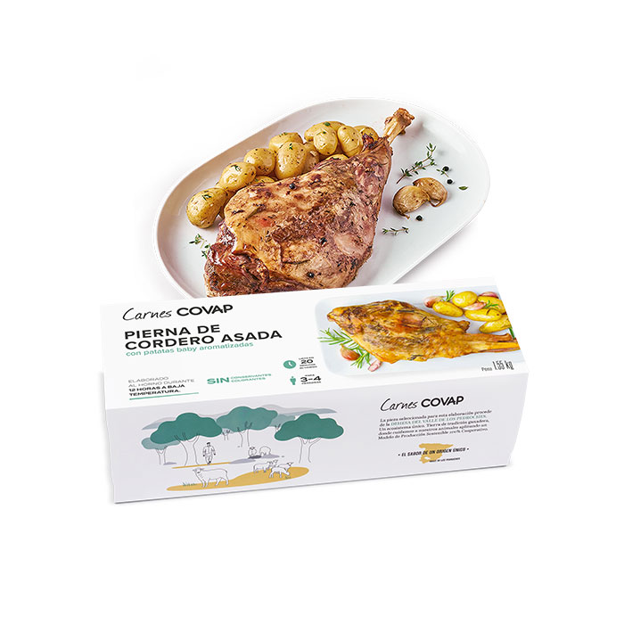 Pierna de Cordero Asada