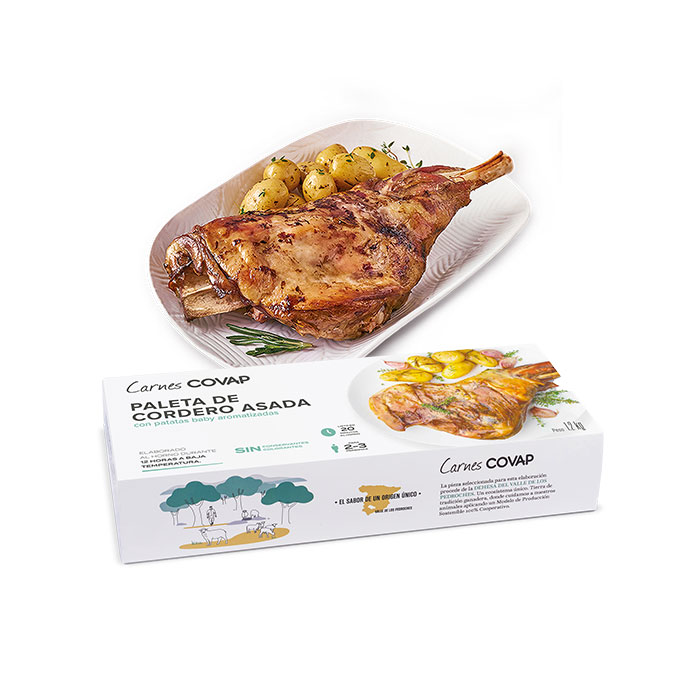 Paleta de Cordero Asada